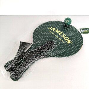 NWT NOS Jameson Merch Collectible Resort Beach Tennis Paddle Ball Set